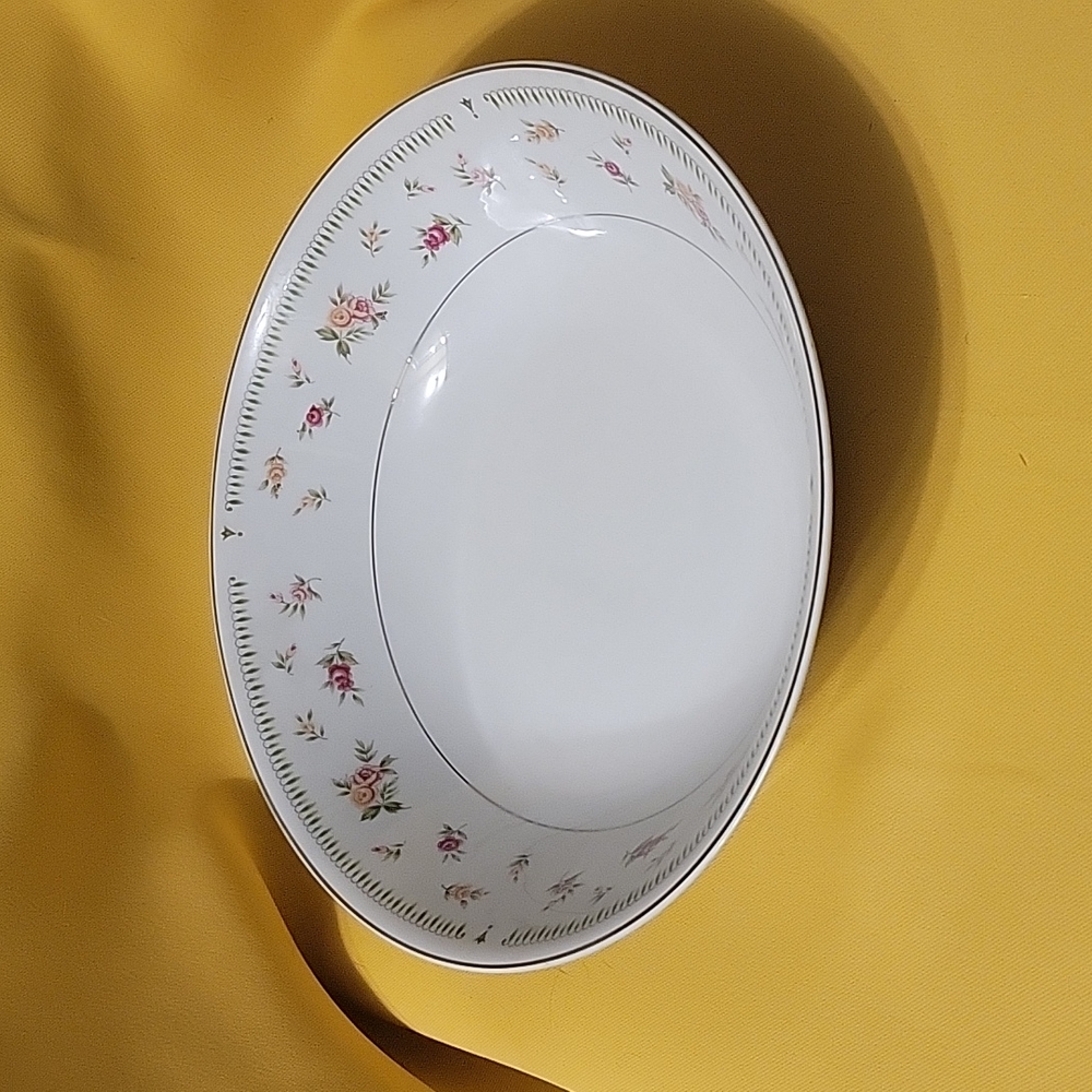 9.25inch Abingdon Rose Serving Bowl